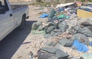 Σύλληψη τριών ατόμων που πετούσαν μπάζα σε υπαίθριο χώρο στην Θεσσαλονίκη