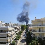 Φωτιά στο Μουσικό Σχολείο της Παλλήνης – Δείτε βίντεο