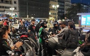Σύνταγμα: Μοτοπορεία για την Παλαιστίνη με στάση στον Πάνο Ρούτσι