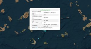 Στη δίνη του Εγκέλαδου η Αμοργός: Σεισμός 3,9 Ρίχτερ «ταρακούνησε» τους κατοίκους