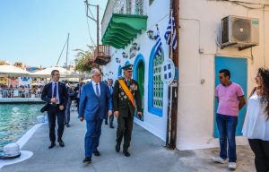 Επίσκεψη του Προέδρου της Δημοκρατίας στο Καστελλόριζο