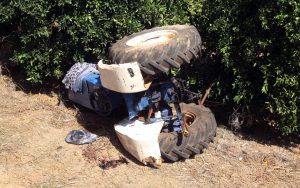 Τραγωδία στην Θήβα: Νεκρός 49χρονος που καταπλακώθηκε από τρακτέρ