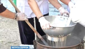 Γιορτή μουσταλευριάς για περισσότερα από 20 χρόνια στη Νιγρίτα Σερρών