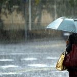Βροχές και καταιγίδες χωρίς μεταβολή θερμοκρασίας