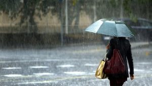 Βροχές και καταιγίδες χωρίς μεταβολή θερμοκρασίας