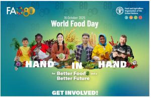 Παγκόσμια Ημέρα Τροφίμων 2025: Μαζί για πιο ασφαλή τρόφιμα και ένα καλύτερο μέλλον