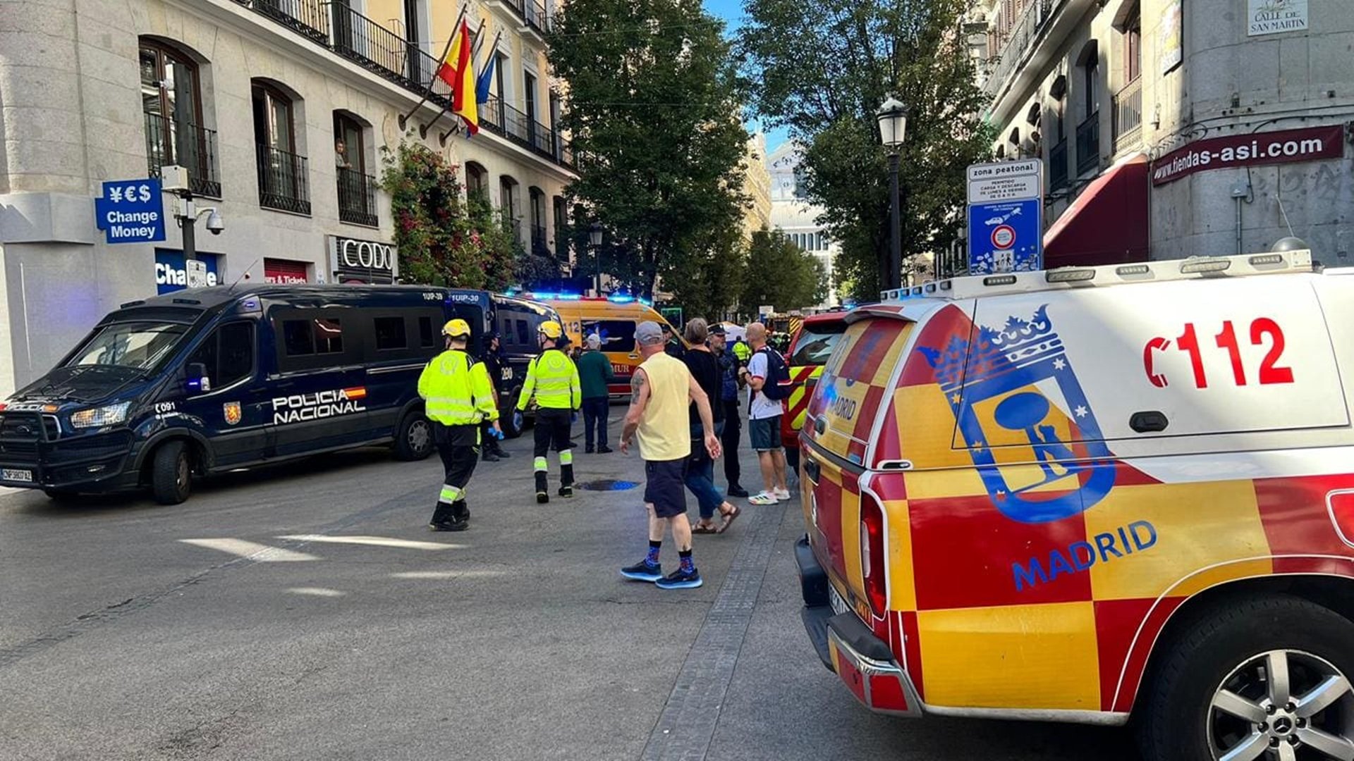 Μαδρίτη: Δέκα τραυματίες και τέσσερις αγνοούμενοι από κατάρρευση κτηρίου