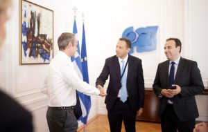 Μητσοτάκης στον αντιπρόεδρο της Google: Αποδίδουμε πολύ μεγάλη σημασία στην προστασία των παιδιών στο διαδίκτυο