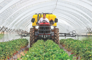 Ειδικεύονται στα θερμοκήπια τα προηγμένα Antonio Carraro SRG 7600 Infinity - Profi