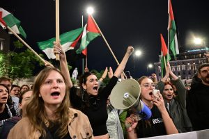 Φωνή αλληλεγγύης για τη Γάζα: Διαμαρτυρία έξω από το Υπουργείο Εξωτερικών