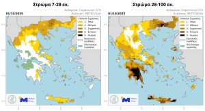 Υποφέρουν ξινά και ελιές λόγω ξηρασίας, βοήθησαν τις σπορές οι βροχές