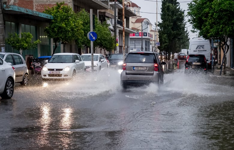 Νέα προειδοποίηση από την ΕΜΥ: Ισχυρές βροχές, καταιγίδες και τοπικές χαλαζοπτώσεις μέχρι και την Παρασκευή