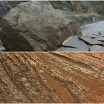 Έπεσε βράχος 40 τόνων στη Λέσβο - Υπερχείλισε ποτάμι στην Άνδρο