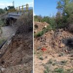 Χαλκιδική, μπάζωμα ρέματος