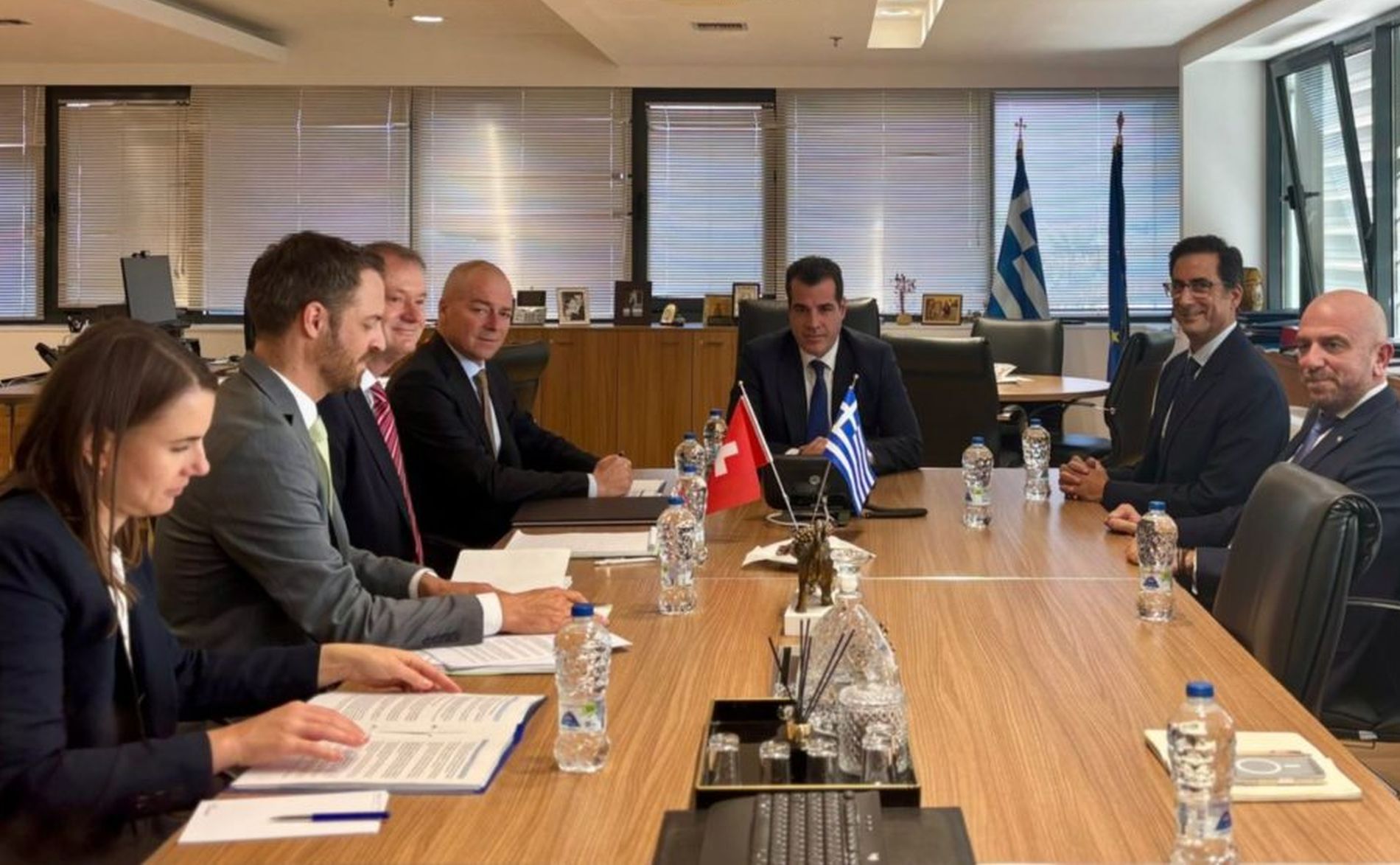 Πλεύρης, Ματσιόλι, συμφωνία, Ελβετία