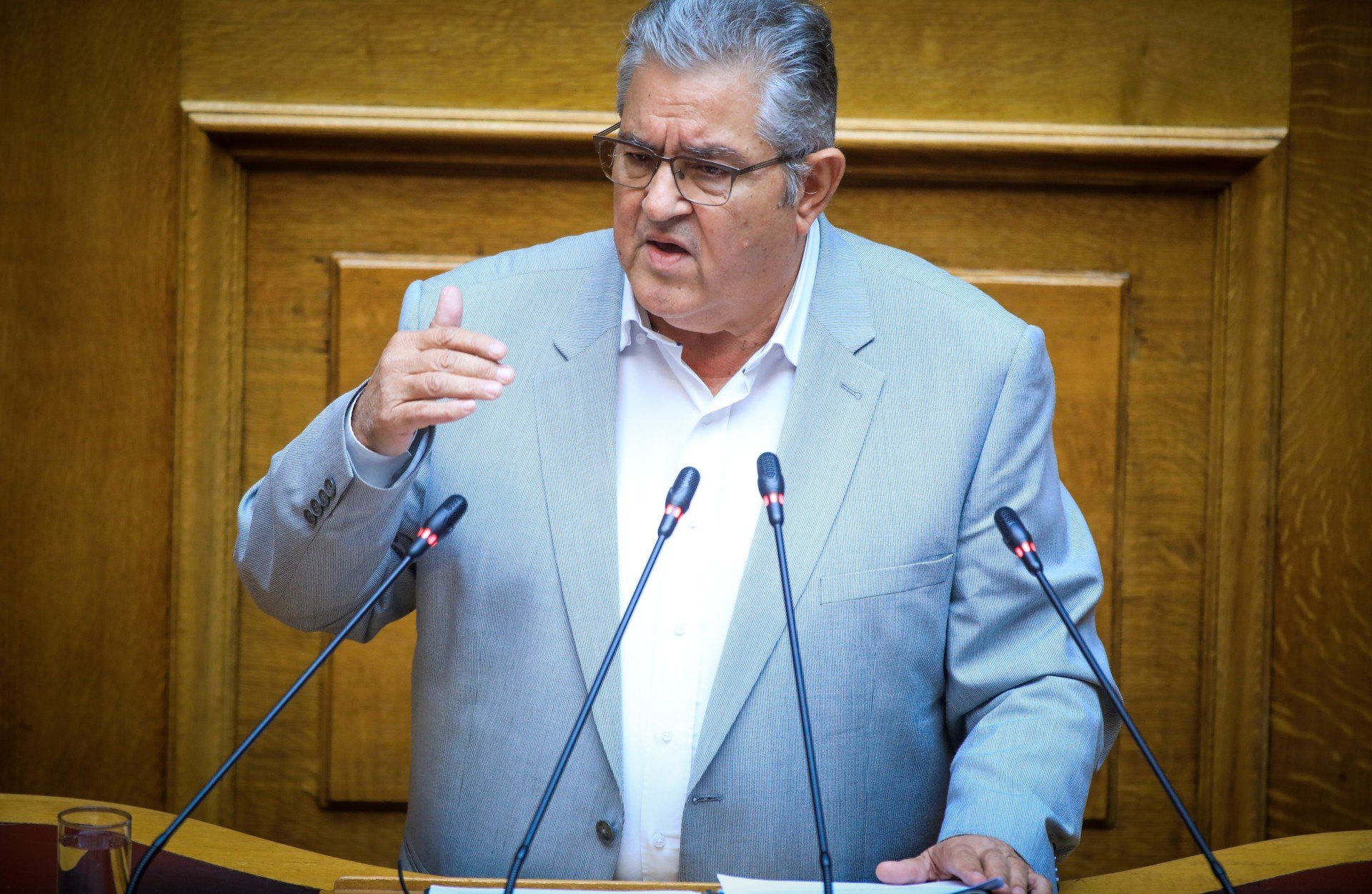 Επίθεση Κουτσούμπα σε Μητσοτάκη, Βελόπουλο για τον… Τραμπ! Η απάντηση στον Γεωργιάδη