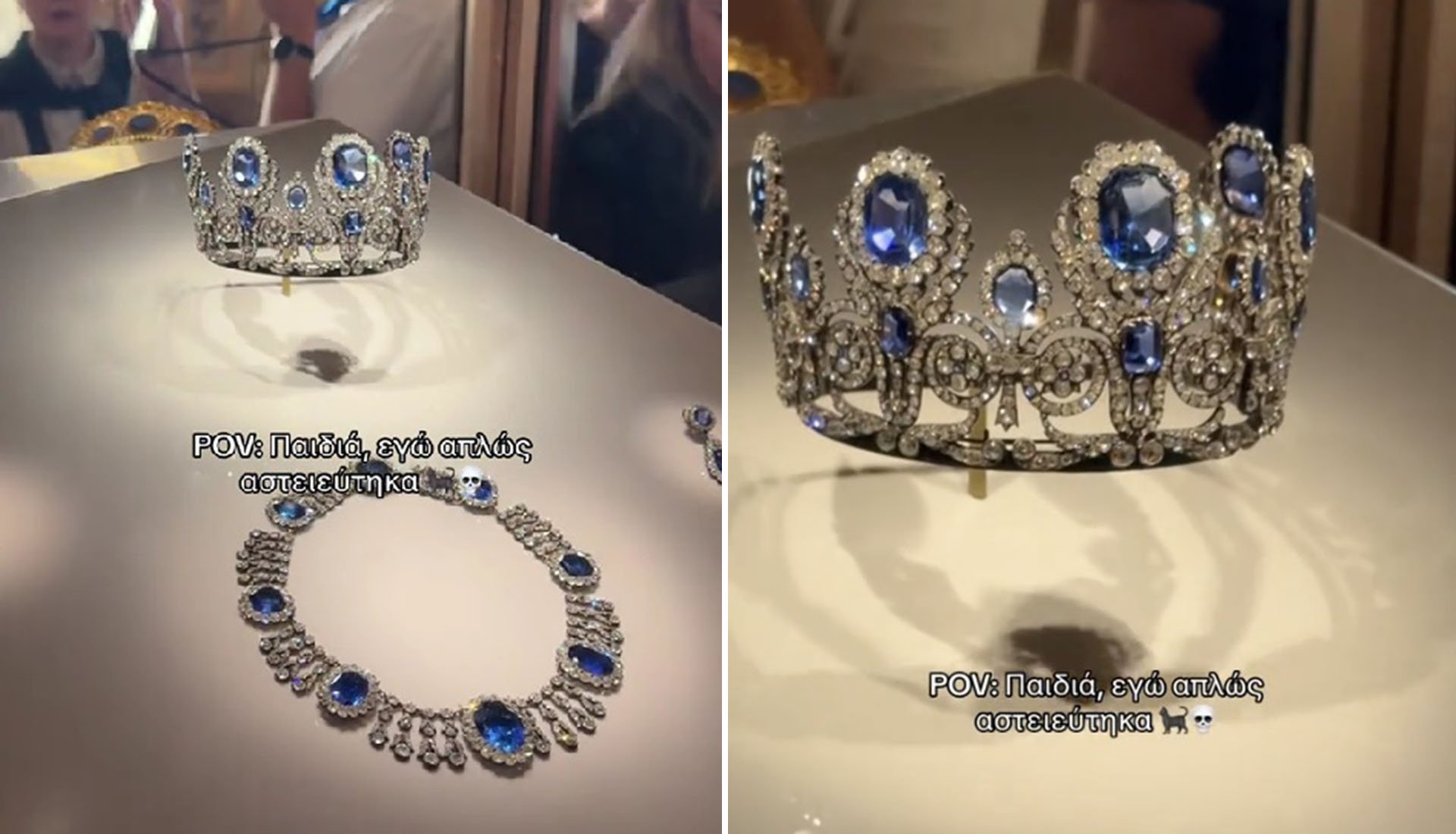 Ελληνίδα τουρίστρια στο Λούβρο «προβλέπει» ληστεία και γίνεται viral στο Tik tok