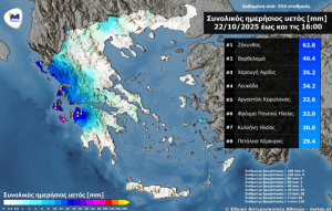 «Βούλιαξε» η Ζάκυνθος από την κακοκαιρία: Οι δρόμοι μετατράπηκαν σε ποτάμια, εγκλωβίστηκε κόσμος
