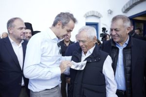 Μητσοτάκης από την Αμοργό: Η Ελλάδα στην πρώτη γραμμή των ευρωπαϊκών χωρών στα πλαίσια της προστασίας του θαλάσσιου περιβάλλοντος