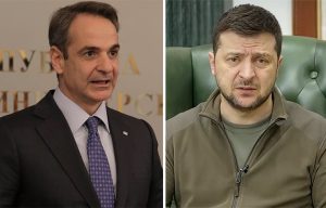 Τηλεφωνική επικοινωνία Μητσοτάκη με Ζελένσκι