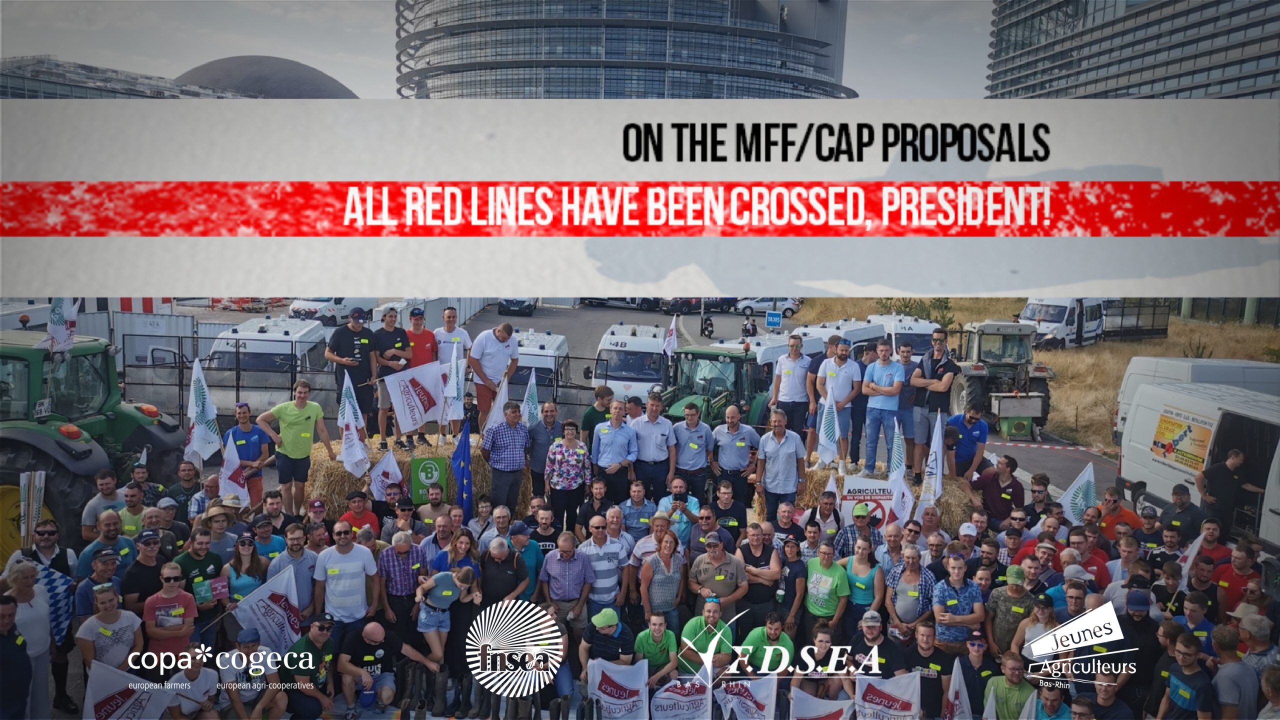 Κινητοποίηση των ευρωπαϊκών συνδικάτων των αγροτών κατά των προτάσεων της Κομισιόν για την ΚΑΠ