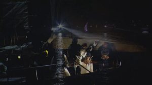 Πύλος: Η Ναυμαχία του Ναυαρίνου «ξαναζωντάνεψε» με drones και φωτιές