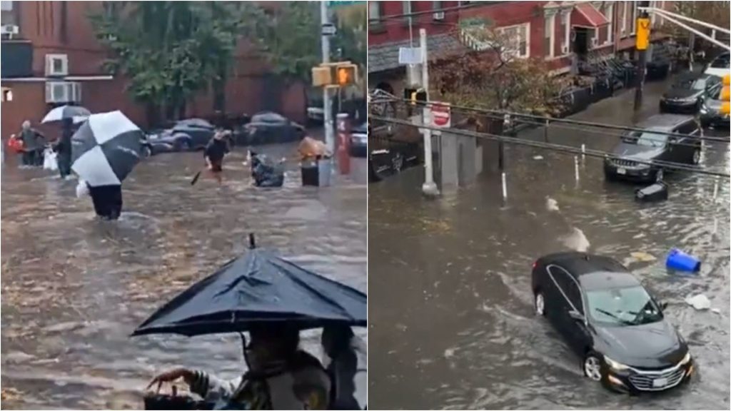 Ιστορικές βροχοπτώσεις στη Νέα Υόρκη: Δύο νεκροί, πρωτοφανείς πλημμύρες