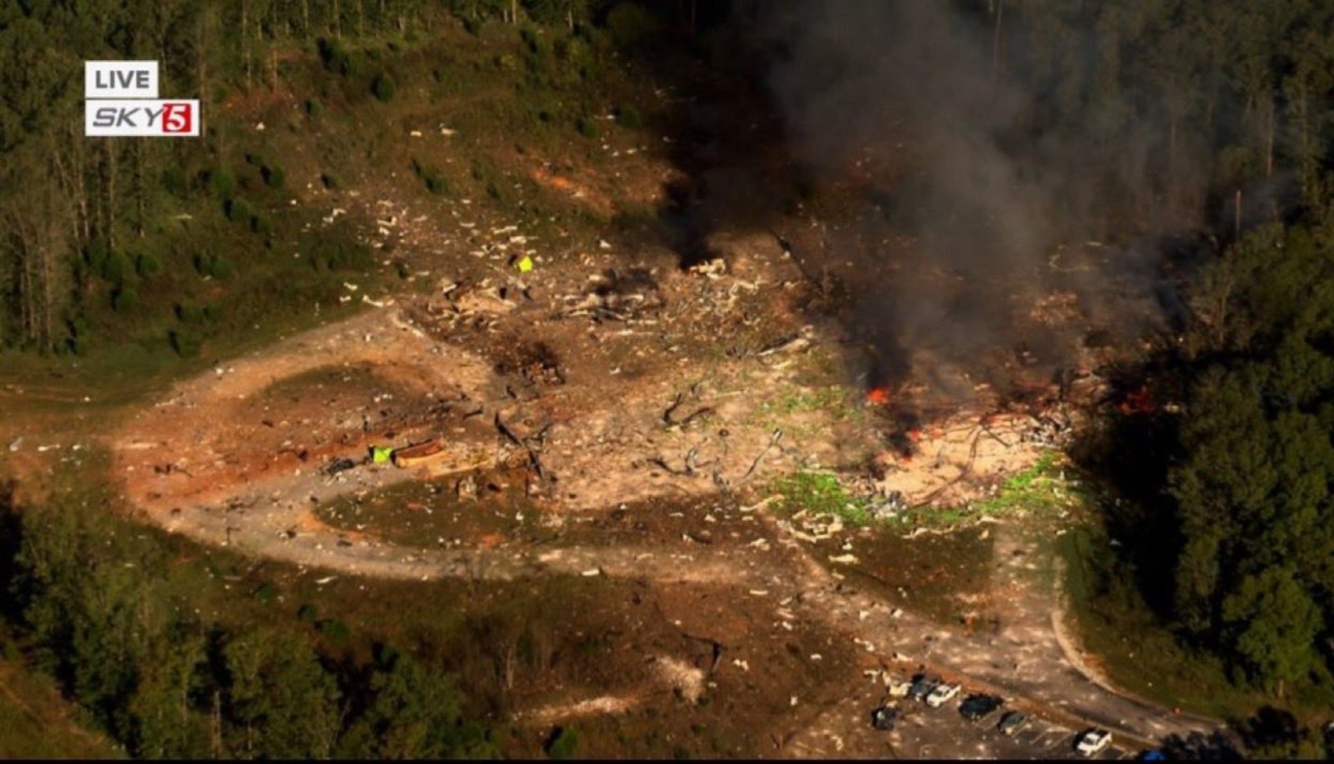 Έκρηξη σε εργοστάσιο πυρομαχικών στο Τενεσί - Νεκροί και αγνοούμενοι