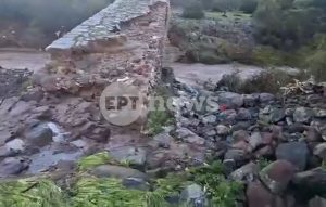 Σοβαρά προβλήματα από την κακοκαιρία σε Καλλονή και Σκάλα