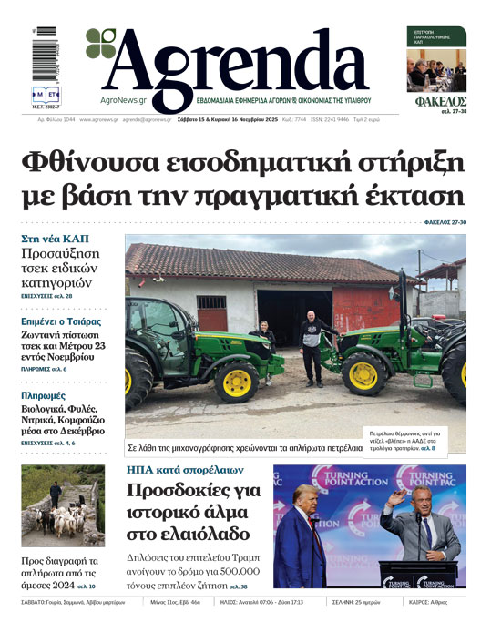 Μόνο αν τα κράτη θέλουν, θα δίνουν επιδότηση στους ετεροεπαγγελματίες αγρότες