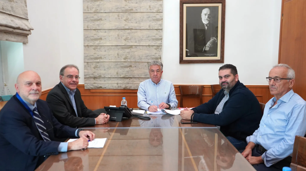 Υπογραφή προγραμματικής σύμβασης για υλοποίηση «Πλατφόρμας Πρωτογενούς Τομέα της Περιφέρειας Κρήτης»