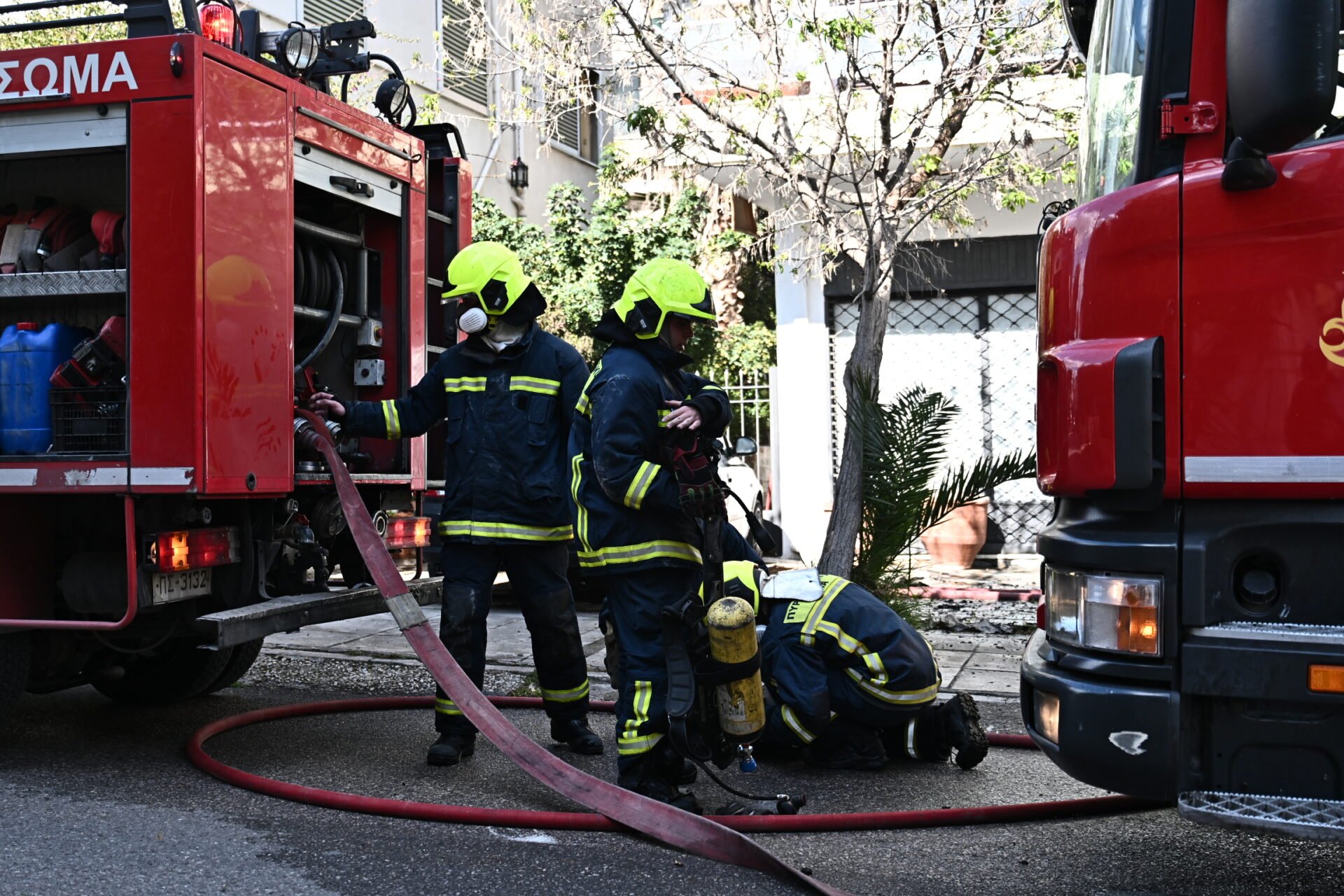 Μέτσοβο: Φωτιά μέσα στο «σπίτι» της Πυροσβεστικής