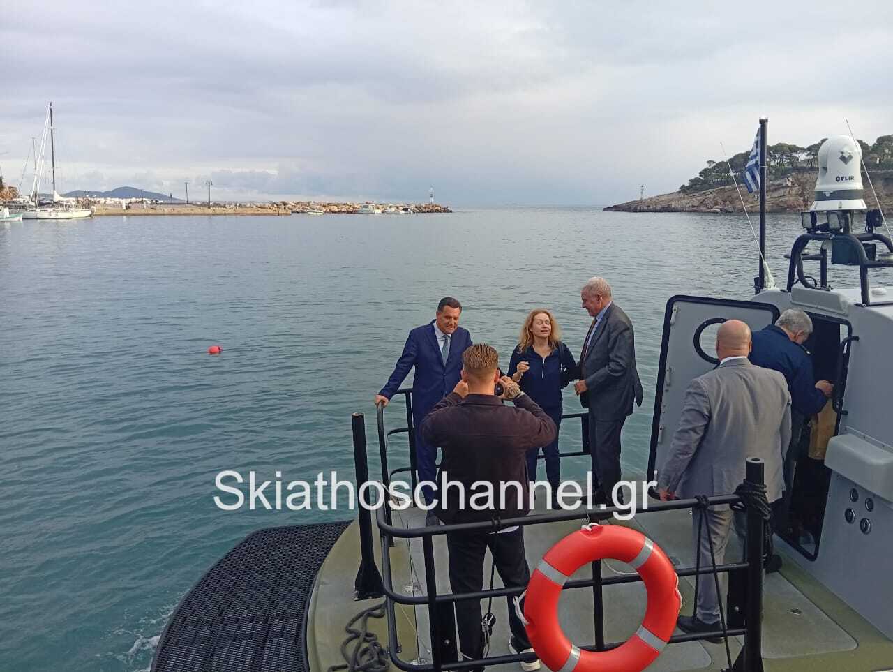 Ο Άδωνις στην Αλόννησο: Από τα εγκαίνια στο... ναυάγιο της Περιστέρας