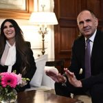 Την πρέσβη των ΗΠΑ, Γκίλφοϊλ, δέχθηκε στο υπουργείο Εξωτερικών ο Γεραπετρίτης