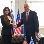 Την Γκίλφοϊλ υποδέχθηκε στο Πεντάγωνο ο Δένδιας 