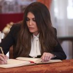 Με Τζορτζ Ουάσινγκτον ευχήθηκε η Κίμπερλι Γκίλφοϊλ για την Ημέρα των Ευχαριστιών