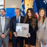 Επίτιμη πρόεδρος του Propeller Club Πειραιά η Κίμπερλι Γκίλφοϊλ