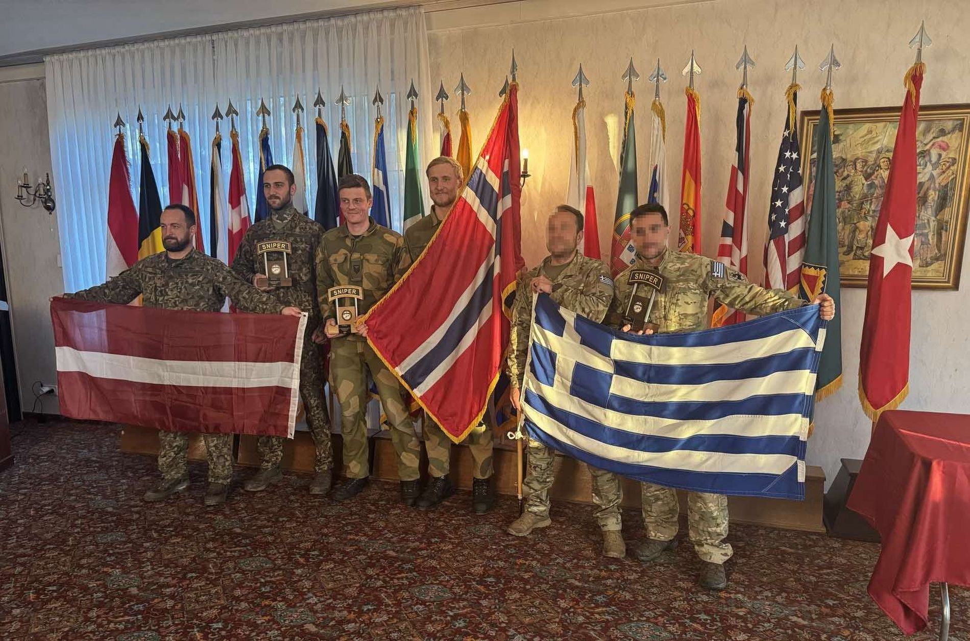 Ελεύθερο σκοπευτές, νικητές, σημαίες