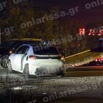 Μετωπική σύγκρουση οχημάτων στη Λάρισα – Τέσσερις τραυματίες