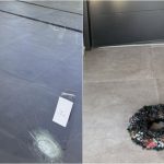 Ρόδος: «Γάζωσαν» το σπίτι επιχειρηματία και του άφησαν μαύρο στεφάνι