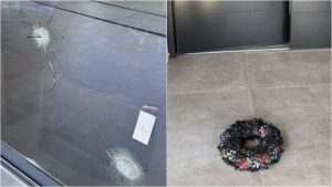 Ρόδος: «Γάζωσαν» το σπίτι επιχειρηματία και του άφησαν μαύρο στεφάνι