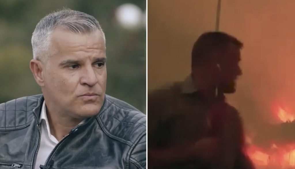 O Κώστας Σαρίκας περιγράφει την κόλαση στο Μάτι