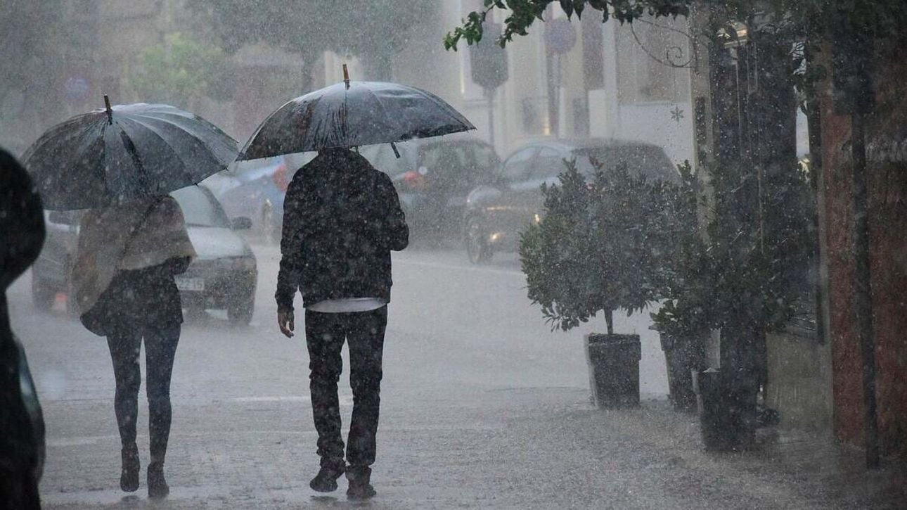 Ισχυρές βροχές και καταιγίδες σε όλη την επικράτεια της χώρας