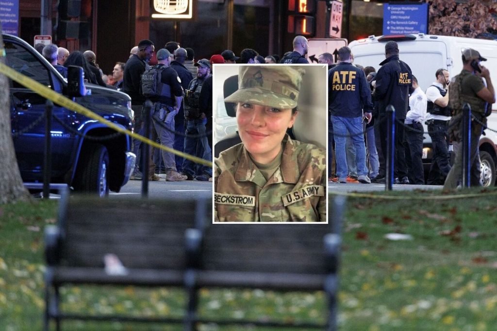 Πέθανε η Εθνοφρουρός Σάρα Μπέκστρομ που πυροβόλησε ο Αφγανός στην Ουάσινγκτον