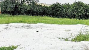 Σοβαρές οι ζημιές εξαιτίας της χαλαζόπτωσης σε Κορινθία και Αργολίδα