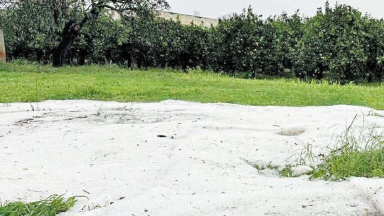 Σοβαρές οι ζημιές εξαιτίας της χαλαζόπτωσης σε Κορινθία και Αργολίδα