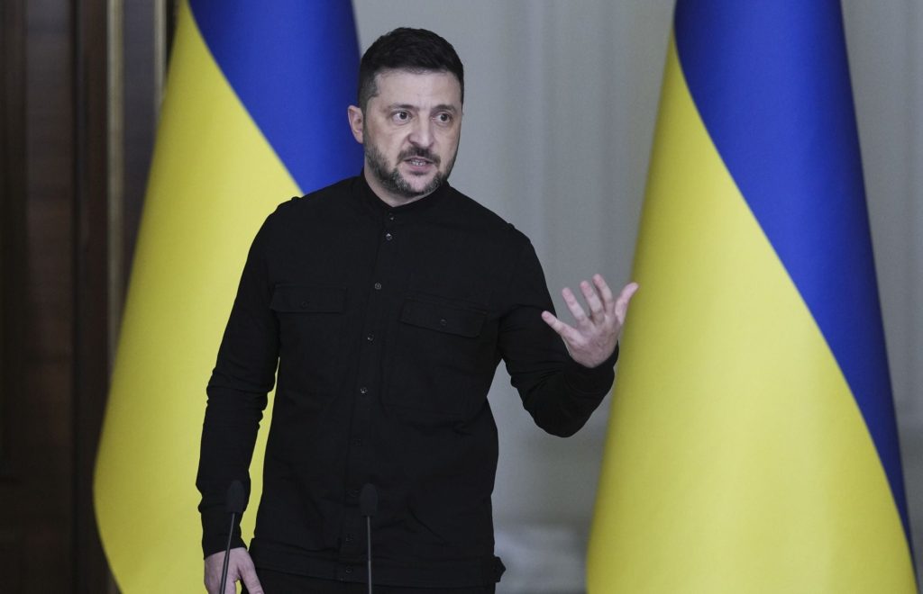 Ζελένσκι, σημαίες, πόλεμος