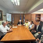 Συνάντηση  του Γιάννη Ανδριανού με εκπροσώπους φορέων βιοκαλλιεργητών