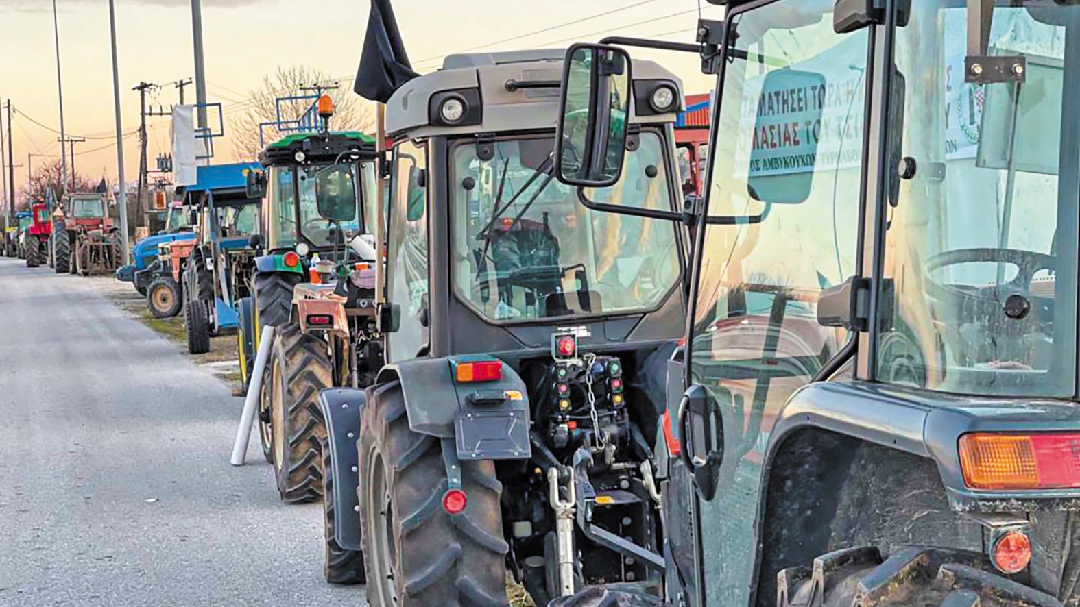 Κλειστό παραμένει το ρεύμα προς Αθήνα στα Μάλγαρα