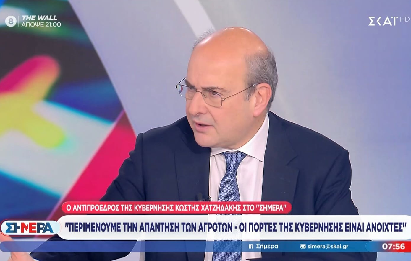 Χατζηδάκης: Διαρκής διάλογος με λογικές και δίκαιες λύσεις για τους αγρότες